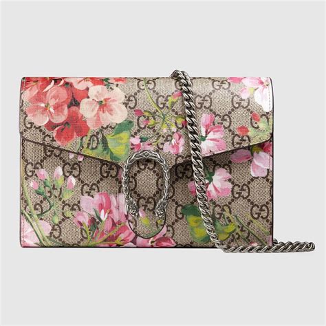 gucci dionysus blooms chain bag|gucci tiger head handbags.